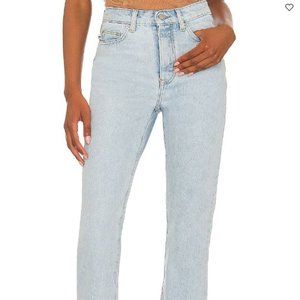 Lovers And Friends Jeans Women's Size 29 Reece High Rise Rigid Slim Straight Leg
